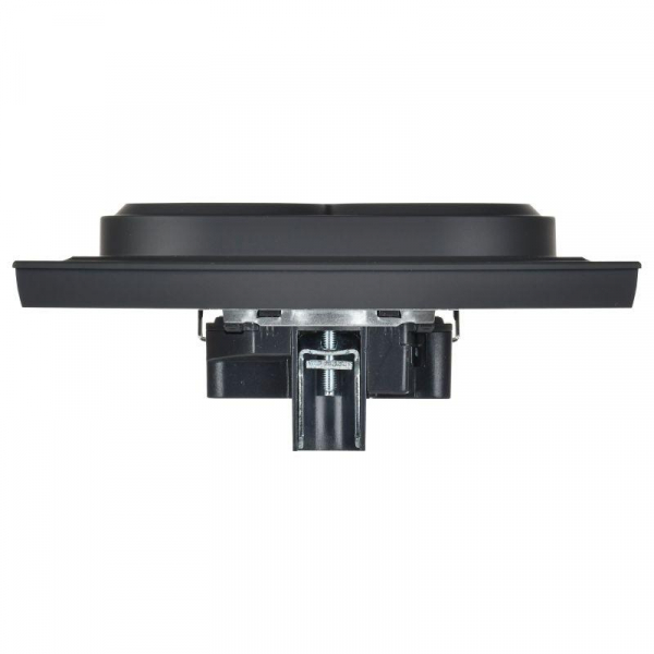 Розетка 2-м СП BRITE РС12-3-БрГ 16А в сборе с заземл. без защ. шторок графит IEK BR-R21-16-K53-F ТехноИмпульс