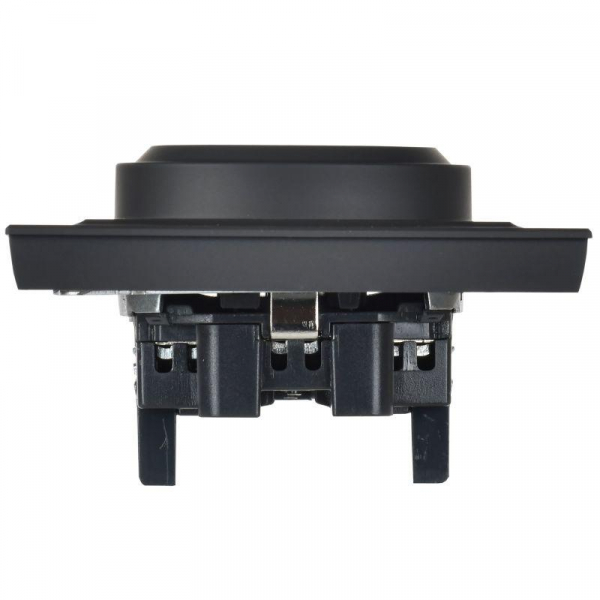 Розетка 2-м СП BRITE РС12-3-БрГ 16А в сборе с заземл. без защ. шторок графит IEK BR-R21-16-K53-F ТехноИмпульс