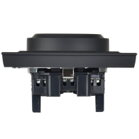 Розетка 2-м СП BRITE РС12-3-БрГ 16А в сборе с заземл. без защ. шторок графит IEK BR-R21-16-K53-F ТехноИмпульс