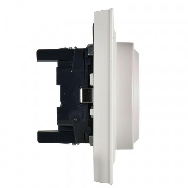 Розетка 2-м СП BRITE РС12-3-БрЖ 16А в сборе с заземл. без защ. шторок жемчуж. IEK BR-R21-16-K36-F ТехноИмпульс