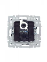 Розетка компьютерная СП RJ45 кат.5E BRITE РК10-БрМ механизм маренго IEK BR-K10-1-K35 ТехноИмпульс