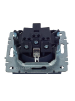 Розетка 1-м СП BRITE РС11-1-0-БрМ 16А с заземл. без защ. шторки механизм маренго IEK BR-R11-16-K35 ТехноИмпульс