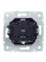 Розетка 1-м СП BRITE РС11-1-0-БрТБ 16А с заземл. без защ. шторки механизм бронза IEK BR-R11-16-K45 ТехноИмпульс