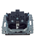 Розетка 1-м СП BRITE РС11-1-0-БрТБ 16А с заземл. без защ. шторки механизм бронза IEK BR-R11-16-K45 ТехноИмпульс