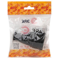 Розетка RX10-B-IP44 16А IP44 прямая с заземл. каучук черн. ЭРА Б0055418 ТехноИмпульс