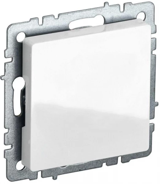 Заглушка с суппортом BRITE МЗ10-БрБ механизм бел. IEK BR-PL10-K01 ТехноИмпульс