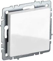 Заглушка с суппортом BRITE МЗ10-БрБ механизм бел. IEK BR-PL10-K01 ТехноИмпульс