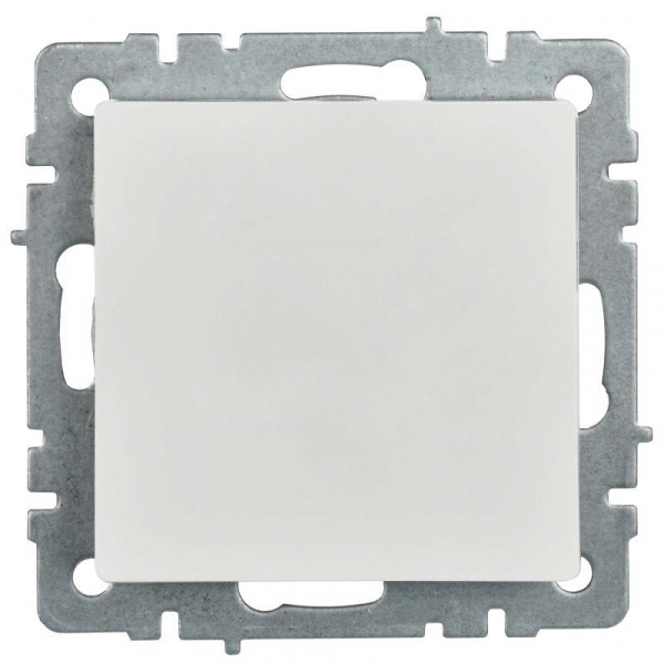 Заглушка с суппортом BRITE МЗ10-БрБ механизм бел. IEK BR-PL10-K01 ТехноИмпульс