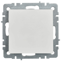 Заглушка с суппортом BRITE МЗ10-БрБ механизм бел. IEK BR-PL10-K01 ТехноИмпульс