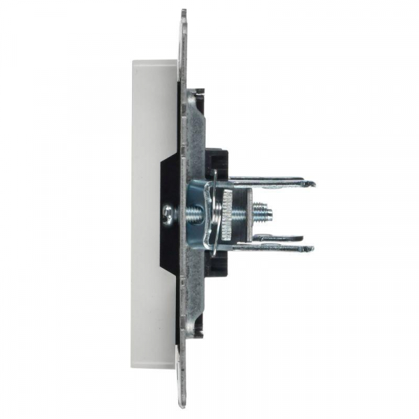 Заглушка с суппортом BRITE МЗ10-БрБ механизм бел. IEK BR-PL10-K01 ТехноИмпульс