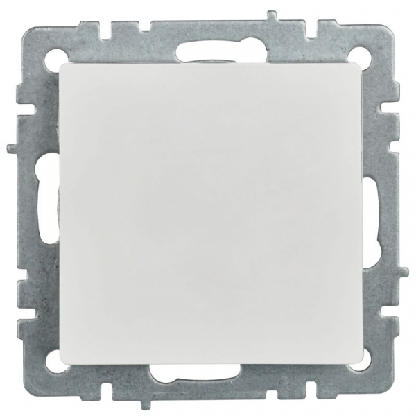 Заглушка с суппортом BRITE МЗ10-БрБ механизм бел. IEK BR-PL10-K01 ТехноИмпульс