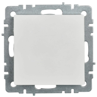 Заглушка с суппортом BRITE МЗ10-БрБ механизм бел. IEK BR-PL10-K01 ТехноИмпульс