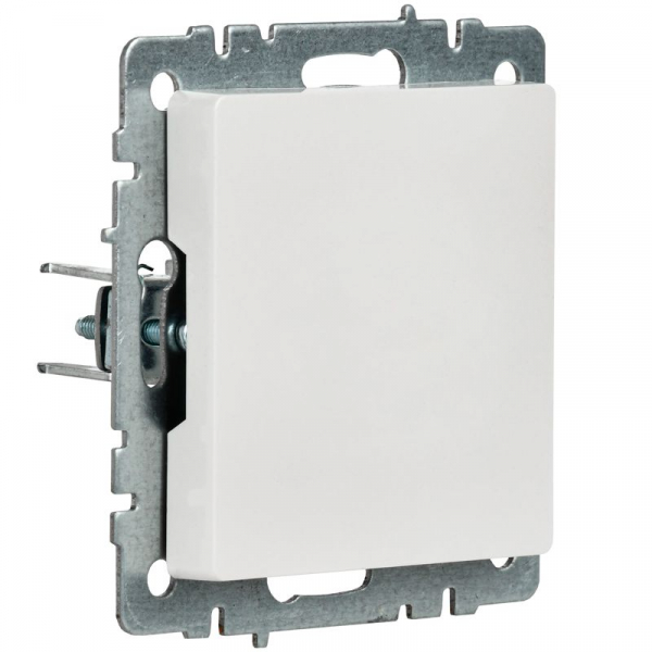 Заглушка с суппортом BRITE МЗ10-БрБ механизм бел. IEK BR-PL10-K01 ТехноИмпульс