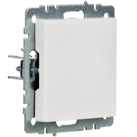 Заглушка с суппортом BRITE МЗ10-БрБ механизм бел. IEK BR-PL10-K01 ТехноИмпульс