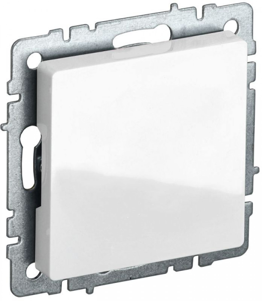 Заглушка с суппортом BRITE МЗ10-БрБ механизм бел. IEK BR-PL10-K01 ТехноИмпульс