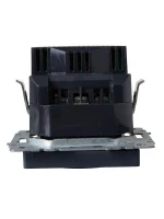 Розетка BRITE РЮш10-1-БрМ 16А с USB A+A 2.1А с заземл. защ. шторки механизм маренго IEK BR-R14-16-U21-D21-K35 ТехноИмпульс