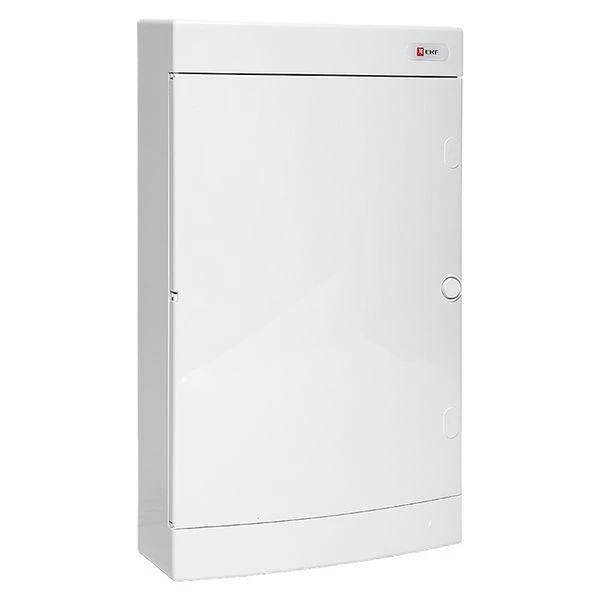 Щит распределительный навесной Unix 3х12мод. IP41 бел. дверь PROxima EKF ux-3x12-nw ТехноИмпульс