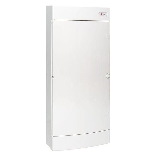 Щит распределительный навесной Unix 4х12мод. IP41 бел. дверь PROxima EKF ux-4x12-nw ТехноИмпульс