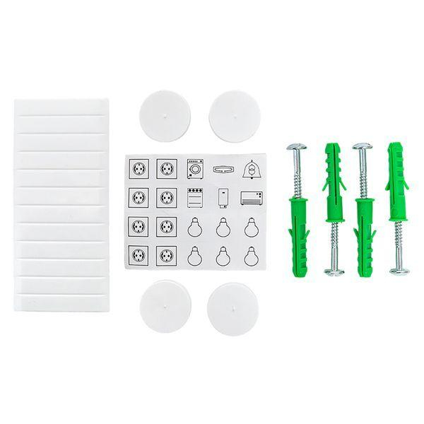 Щит распределительный навесной Unix 4х12мод. IP41 бел. дверь PROxima EKF ux-4x12-nw ТехноИмпульс