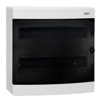 Щит распределительный навесной Unix 2х18мод. IP41 прозр. дверь PROxima EKF ux-2x18-n ТехноИмпульс