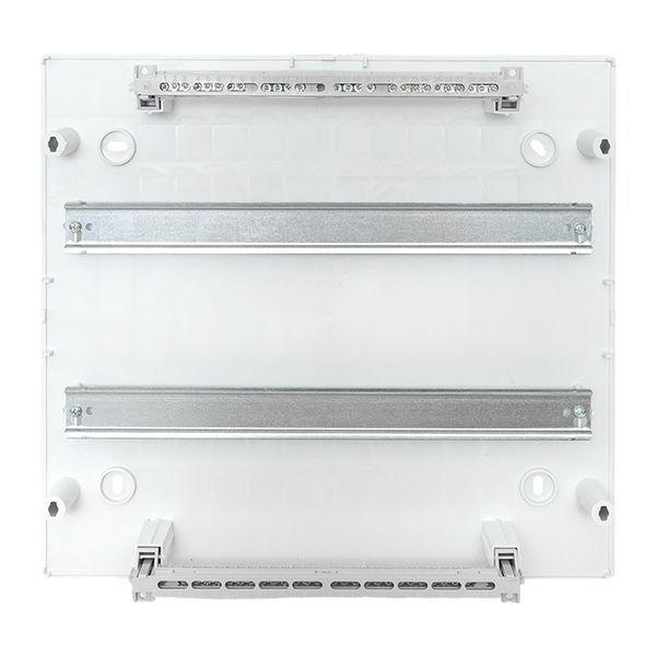 Щит распределительный навесной Unix 2х18мод. IP41 прозр. дверь PROxima EKF ux-2x18-n ТехноИмпульс