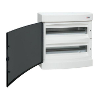 Щит распределительный навесной Unix 2х18мод. IP41 прозр. дверь PROxima EKF ux-2x18-n ТехноИмпульс