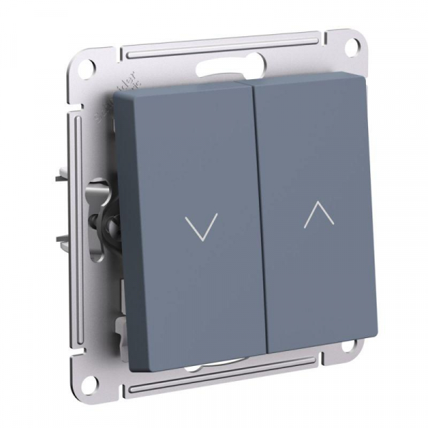 Выключатель для жалюзи 2-кл. AtlasDesign 10А механизм грифель SE ATN000719 ТехноИмпульс