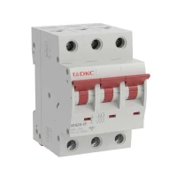 Выключатель автоматический модульный 3п C 50А 6кА MD63N YON MD63N-3PC50 ТехноИмпульс