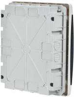 Корпус ЩРВ-П-18 UNION Compact IP41 черн. прозр. дверь пластик. IEK UIC-KP12-V-18-41-K01 ТехноИмпульс