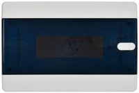 Корпус ЩРН-П-12 UNION Compact IP41 черн. прозр. дверь пластик. IEK UIC-KP12-N-12-41-K01 ТехноИмпульс