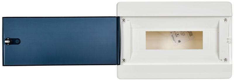 Корпус ЩРН-П-12 UNION Compact IP41 черн. прозр. дверь пластик. IEK UIC-KP12-N-12-41-K01 ТехноИмпульс