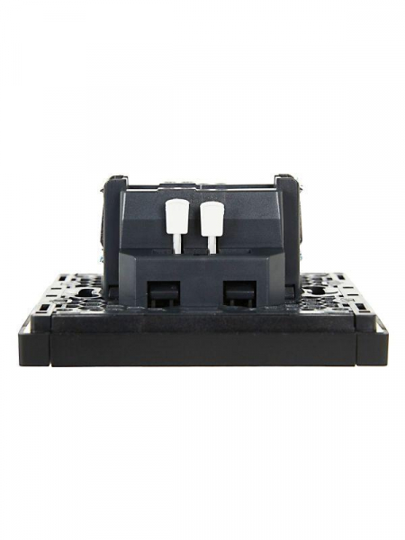 Выключатель 1-кл. СП FORTE&PIANO 10А FP101 черн. IEK FP-V10-0-10-1-K02 ТехноИмпульс