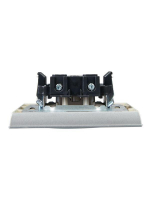 Розетка СП BRITE РСР10-1-0-БрА 10А в сборе без заземл. без защ. шторок алюм. IEK BR-R10-10-K47-F ТехноИмпульс