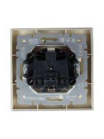 Розетка СП BRITE РСР14-1-0-БрА 16А в сборе с заземл. защ. шторки алюм. IEK BR-R14-16-K47-F ТехноИмпульс