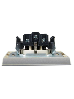 Розетка СП BRITE РСР14-1-0-БрА 16А в сборе с заземл. защ. шторки алюм. IEK BR-R14-16-K47-F ТехноИмпульс