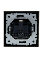 Розетка СП BRITE РСР14-1-0-БрС 16А в сборе с заземл. защ. шторки сталь IEK BR-R14-16-K46-F ТехноИмпульс