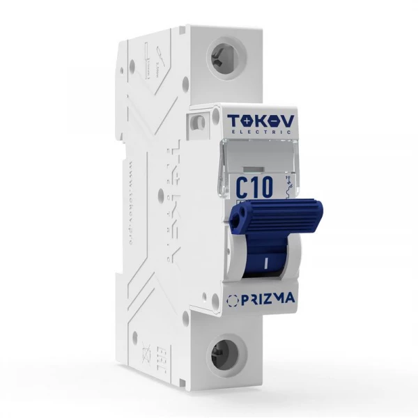 Выключатель автоматический модульный 1П 10А 4.5кА х-ка C TOKOV Electric TKE-PZ45-MCBI-1-10-C ТехноИмпульс