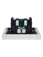 Розетка СП FORTE&PIANO FP214 16А с заземл. без защ. шторок безвинт. крепл. бел. IEK FP-R11-16-1-K01 ТехноИмпульс