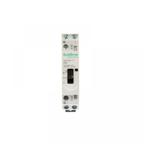 Контактор 2п City9 Set 2НО 20А AC 230В-230В SE C9C32220 ТехноИмпульс