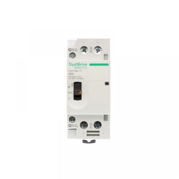 Контактор 2п City9 Set 2НО 40А AC 230В-230В SE C9C32240 ТехноИмпульс
