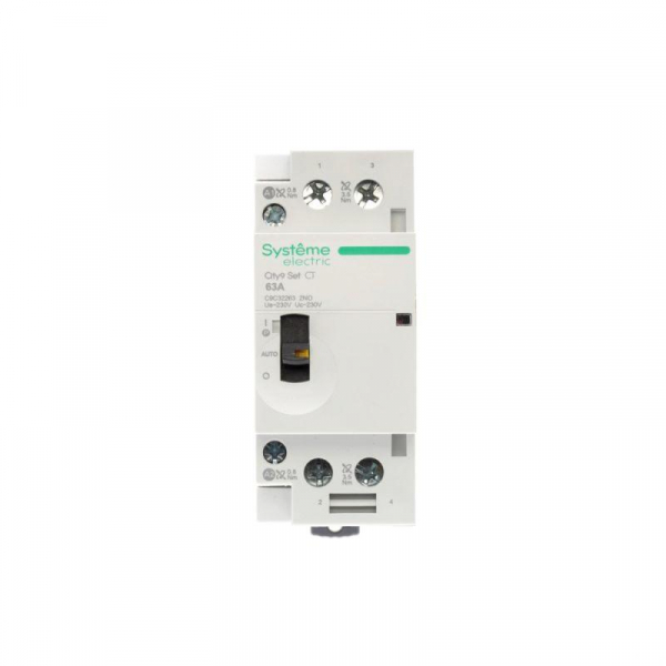 Контактор 2п City9 Set 2НО 63А AC 230В-230В SE C9C32263 ТехноИмпульс
