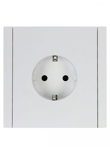 Розетка СП FORTE&PIANO FP216 16А с заземл. без защ. шторок винт. крепл. бел. IEK FP-R11-16-K01 ТехноИмпульс