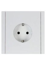 Розетка СП FORTE&PIANO FP216 16А с заземл. без защ. шторок винт. крепл. бел. IEK FP-R11-16-K01 ТехноИмпульс