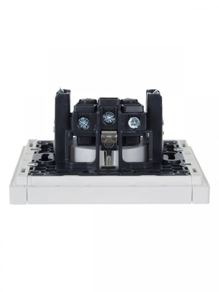 Розетка СП FORTE&PIANO FP216 16А с заземл. без защ. шторок винт. крепл. бел. IEK FP-R11-16-K01 ТехноИмпульс