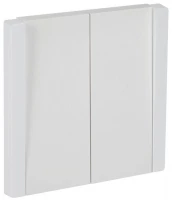 Выключатель 2-кл. СП FORTE&PIANO 10А FP205 бел. IEK FP-V20-0-10-1-K01 ТехноИмпульс