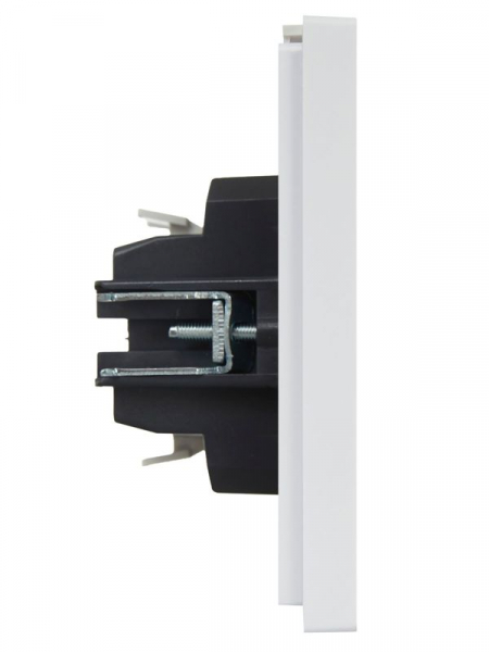 Выключатель 2-кл. СП FORTE&PIANO 10А FP205 бел. IEK FP-V20-0-10-1-K01 ТехноИмпульс