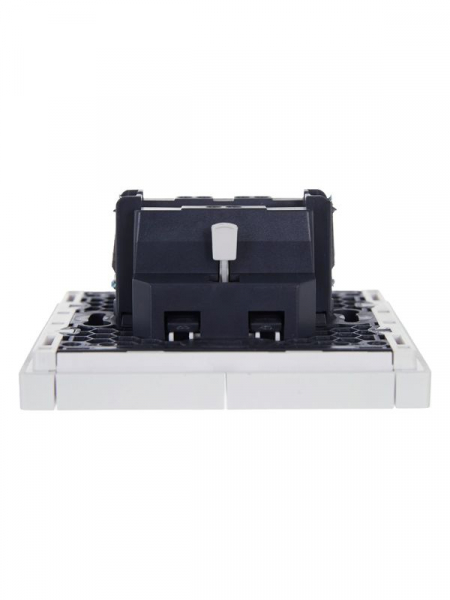 Выключатель 2-кл. СП FORTE&PIANO 10А FP205 бел. IEK FP-V20-0-10-1-K01 ТехноИмпульс