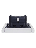 Выключатель 2-кл. СП FORTE&PIANO 10А FP205 бел. IEK FP-V20-0-10-1-K01 ТехноИмпульс