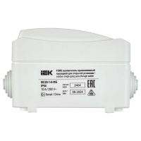 Выключатель проходной 1-кл. ОП Форс IP54 ВС20-1-0-ФБ бел. IEK EVS10-K01-10-54-DC ТехноИмпульс