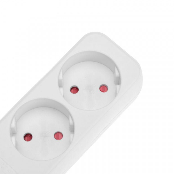 Удлинитель 2х5м без заземл. STANDARD 2х1кв.мм бел. Rexant 13-4002 ТехноИмпульс